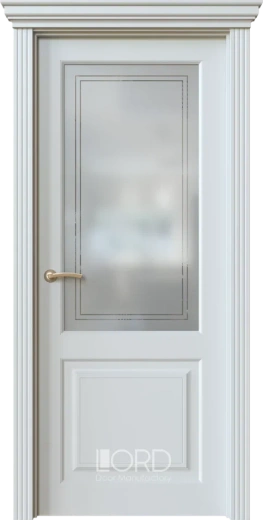 Дверь экошпон Dolce 7.2 ПО стекло с гравировкой