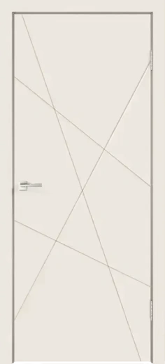Дверное полотно Эмаль SCANDI S цвет Слоновая кость