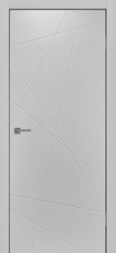 Дверь глухая Графика 1 смоки грей