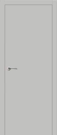 Дверь глухая Uno серая эмаль