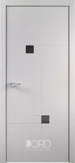 Дверь экошпон Figura 2 Intarsio лакобель бежевый