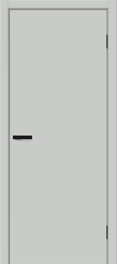 Дверь эмалит Браво-0.П ПЭТ Grey Silk