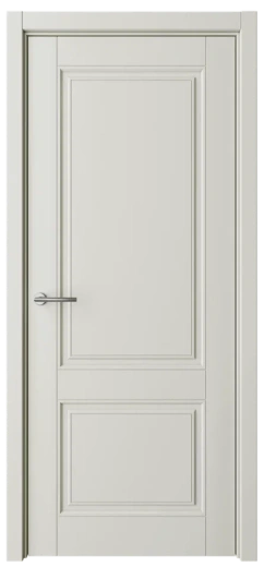 Дверь глухая Классика-2 ПГ латте эмаль