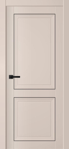 Дверь экошпон Next ПГ Латте софт