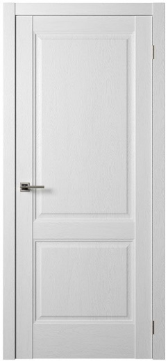 Дверь экошпон Нова 3 ПГ ясень белый