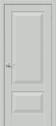 Дверь эмалит Прима-22 ПЭТ Grey Silk