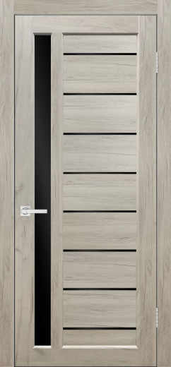 Дверь экошпон Евро 45 орех макадамия