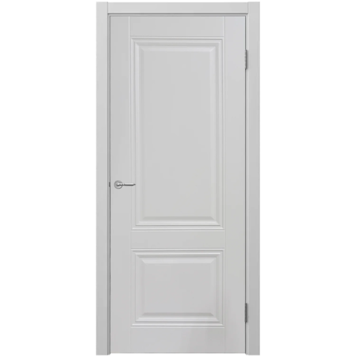 Дверь глухая Робин 2 светло-серая эмаль