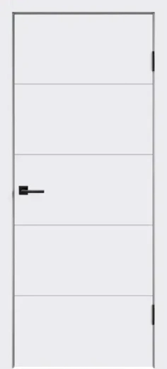 Дверное полотно Эмаль SCANDI F цвет Белый