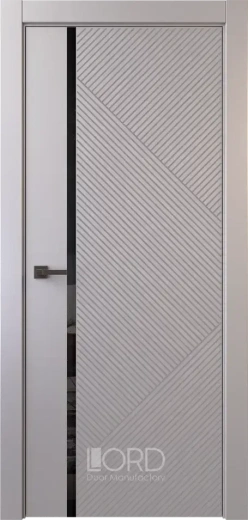 Дверь экошпон Altro 1 SF стекло лакобель бежевый