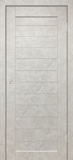 Дверь экошпон Форум ПГ бетон белый