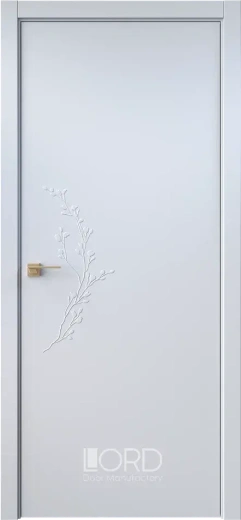 Дверь экошпон Rilievo 6 ПГ глухая