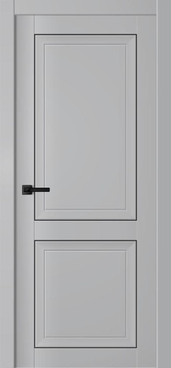 Дверь экошпон Next ПГ Серый бархат