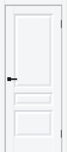 Дверь эмалит Неоклассик-34 ПЭТ White Silk