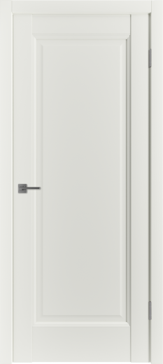 Дверь эмалекс E1 ДГ mid white