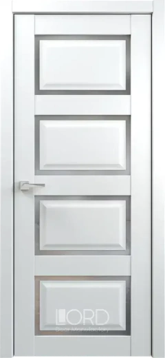 Дверь экошпон Molle 4 стекло сатинат графит