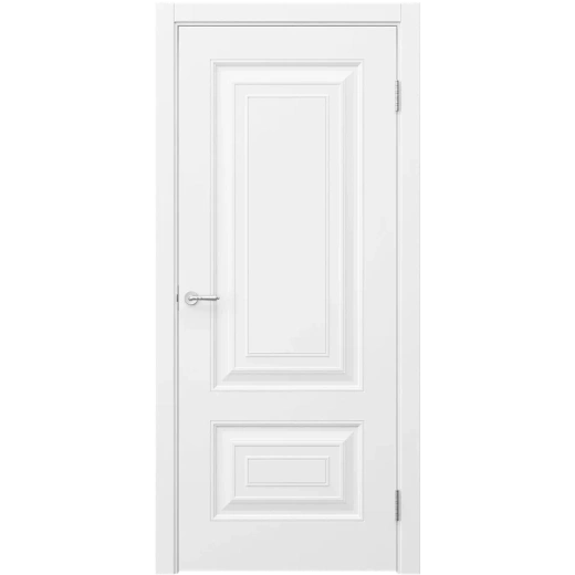 Дверь глухая Сван 6 белая эмаль