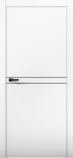 Дверь эмалит Fox 9 белый матовый
