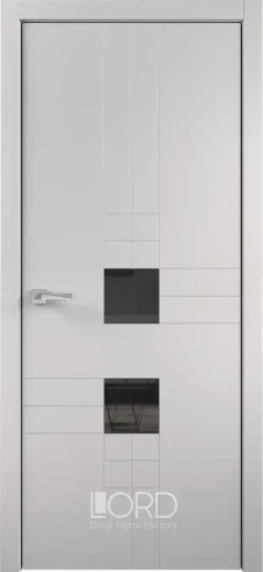 Дверь экошпон Figura 9 Intarsio лакобель бежевый