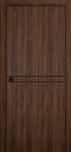Дверь эмалит Fox 9 орех пекан шоко