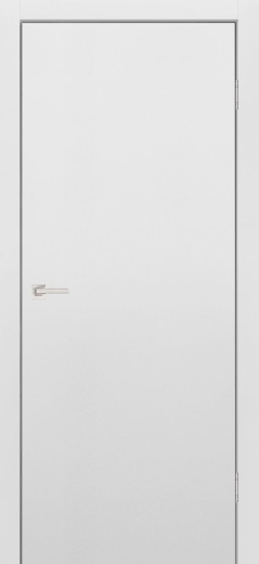 Дверь глухая Уно белая эмаль