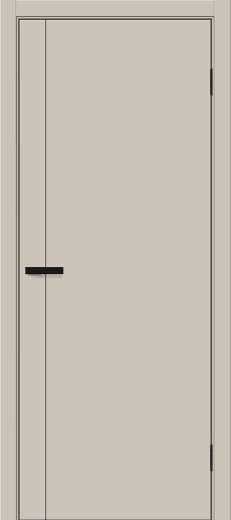 Дверь эмалит Браво-0.10 П ПЭТ Cream Silk